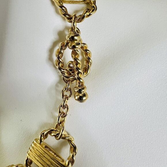 Vintage CIRO Bold Gold Plate Chunky Luxury Choker Necklace Wide Heavy 145gr 1343 - Picture 3 of 16